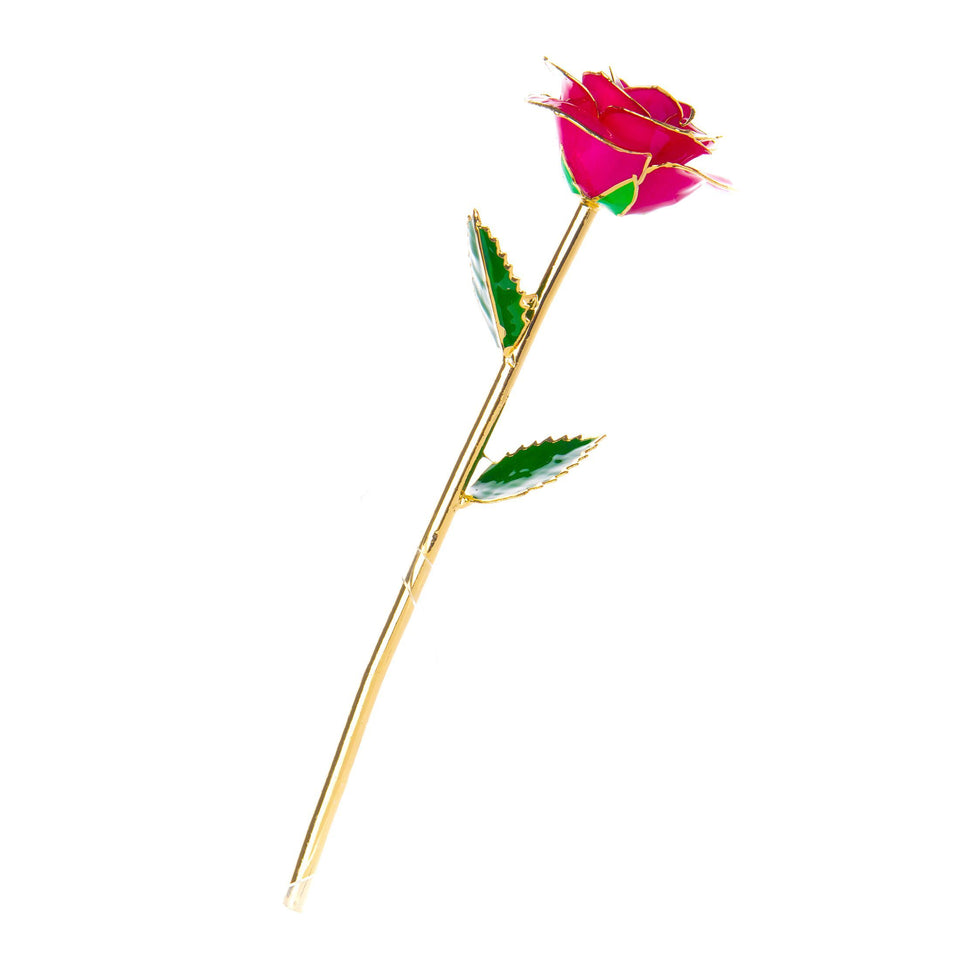 24K Gold Dipped Rose – Pink