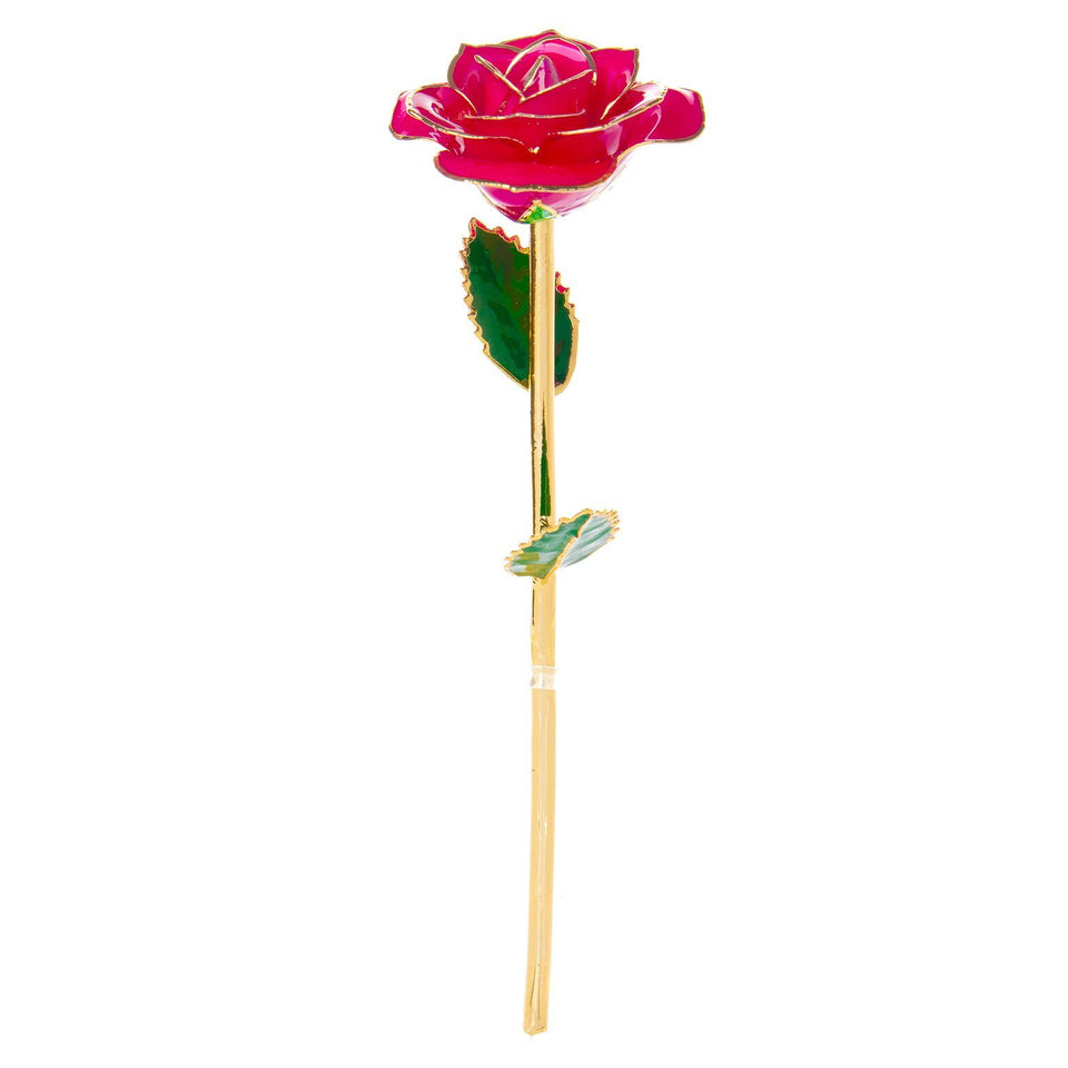 24K Gold Dipped Rose – Pink
