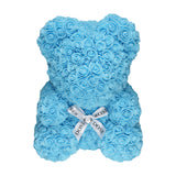 Blue Rose Bear