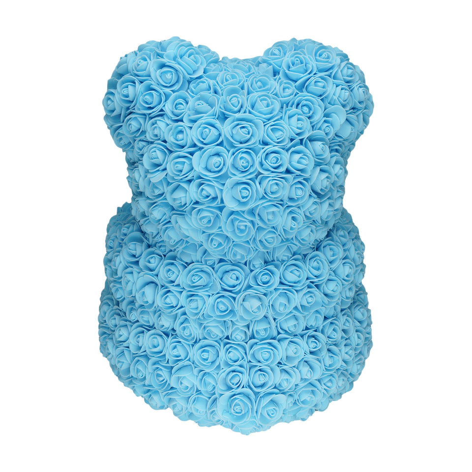 Blue Rose Bear