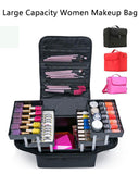 Multilayer Cosmetic Bag Case