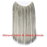 Hair Extension flip in false hair