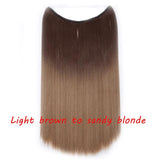 Hair Extension flip in false hair