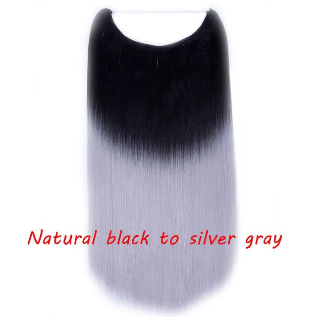 Hair Extension flip in false hair