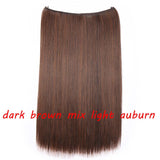 Hair Extension flip in false hair