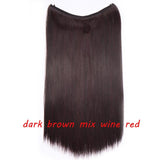 Hair Extension flip in false hair