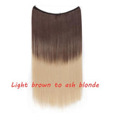Hair Extension flip in false hair
