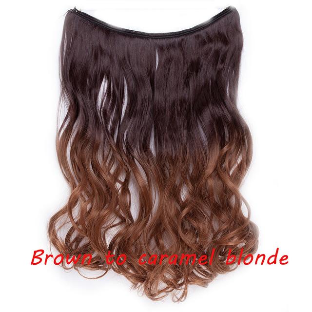 Hair Extension flip in false hair
