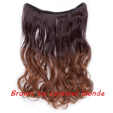 Hair Extension flip in false hair