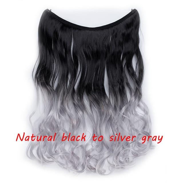 Hair Extension flip in false hair