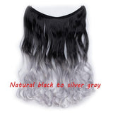 Hair Extension flip in false hair