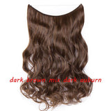 Hair Extension flip in false hair