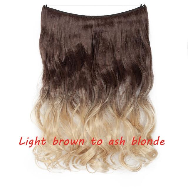 Hair Extension flip in false hair