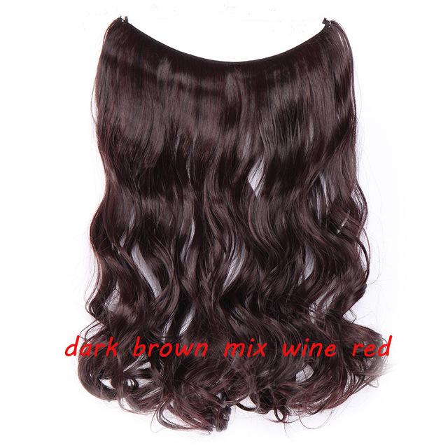 Hair Extension flip in false hair