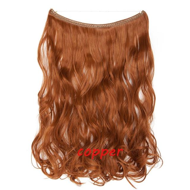 Hair Extension flip in false hair