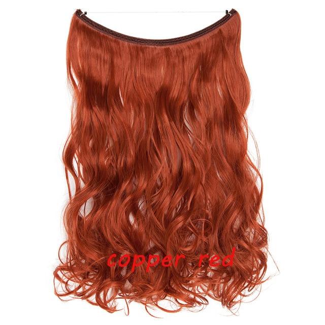 Hair Extension flip in false hair