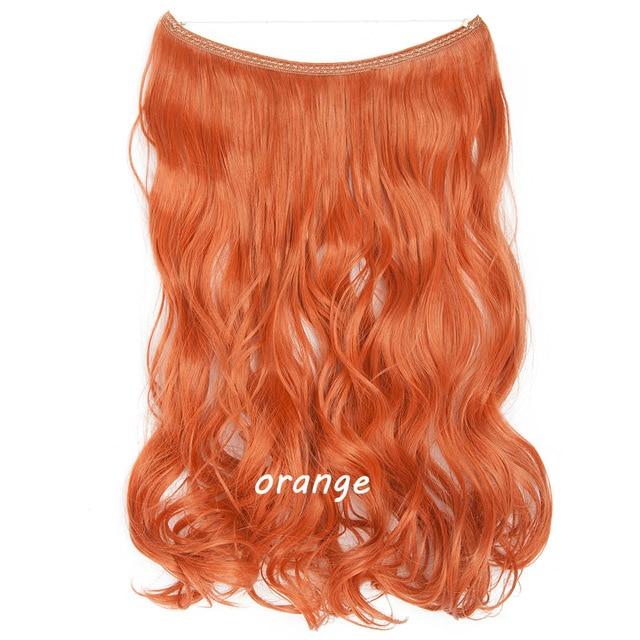 Hair Extension flip in false hair