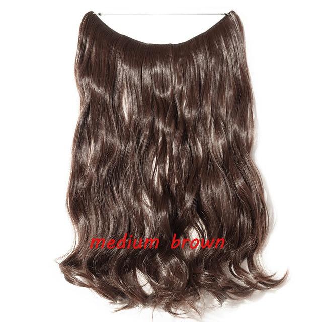 Hair Extension flip in false hair
