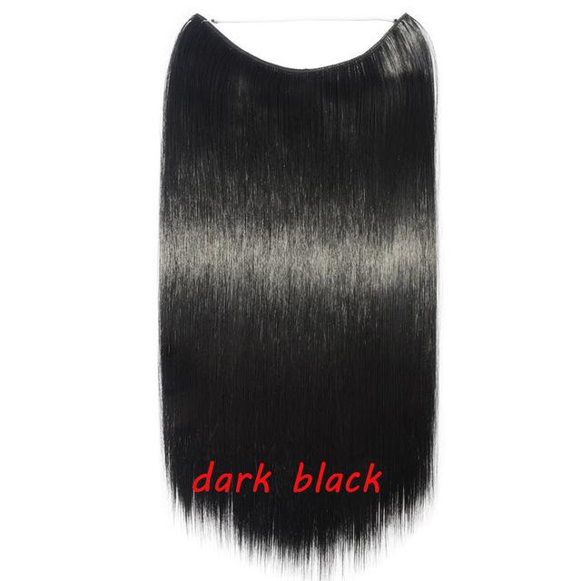 Hair Extension flip in false hair