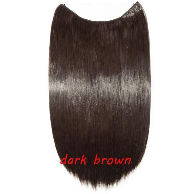 Hair Extension flip in false hair