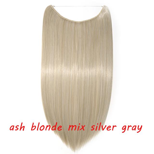 Hair Extension flip in false hair