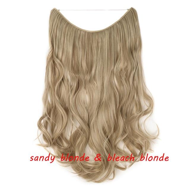 Hair Extension flip in false hair