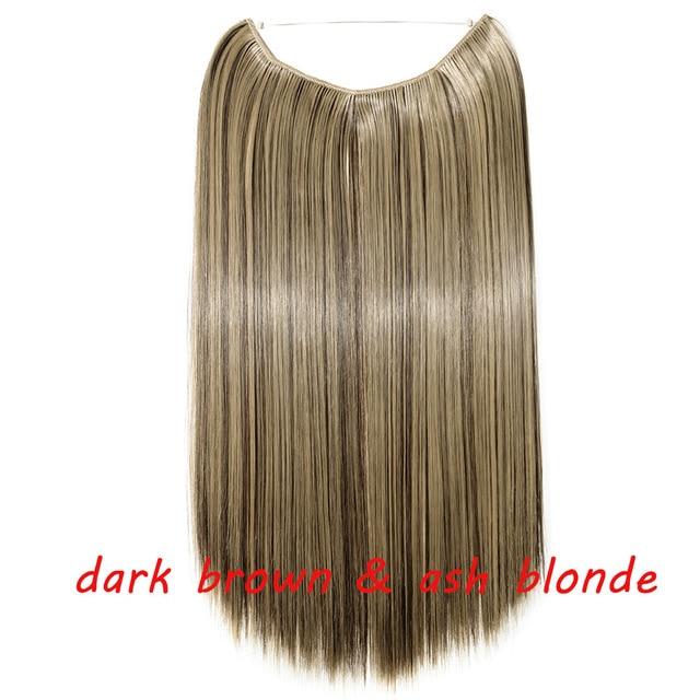 Hair Extension flip in false hair