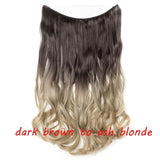 Hair Extension flip in false hair