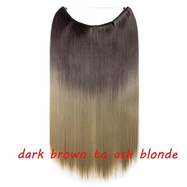 Hair Extension flip in false hair
