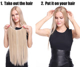 Hair Extension flip in false hair