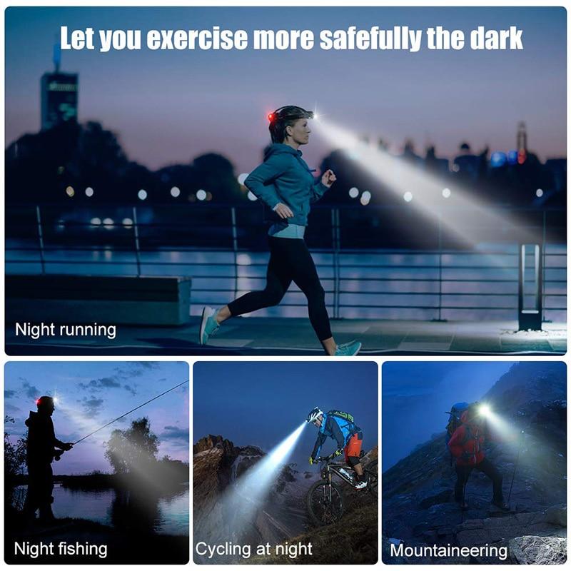 Headlamp Rechargeable Head Lamp