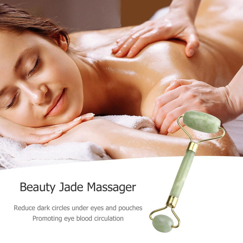 Facial Massage Roller Double