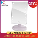 LED Touch Screen Makeup Mirror