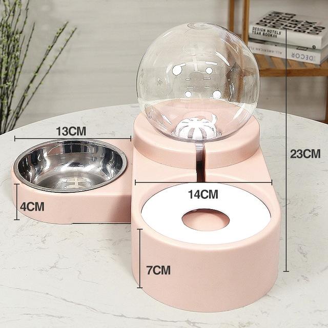 Cat Bowl Dog Water