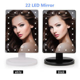 mirror with light