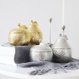 decorative pineapple storage jar