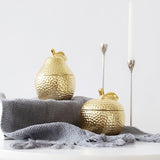 Gold Pineapple Ceramic Sealing Jar