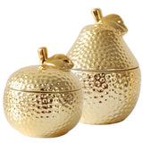 Gold Pineapple Ceramic Sealing Jar