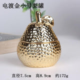 Gold Pineapple Ceramic Sealing Jar