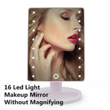 LED Touch Screen Makeup Mirror